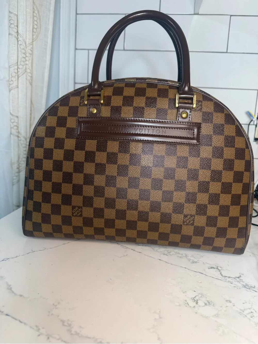 Authentic Louis Vuitton Nolita Damier Handbag – Vintage 2003 with printed COA